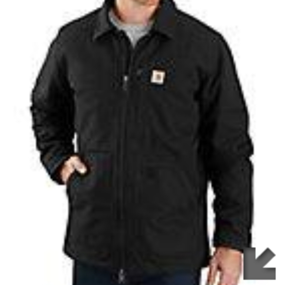 NWOT! Men's Snap-on coat in XL in Black! Never Worn!